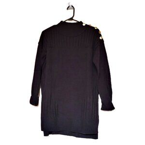 *NEW* SUZY SHIER Black Women's Knit Sweater Size Small